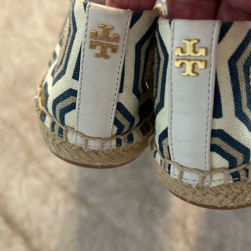 Tory Burch Sequined Espadrilles Size 7 NWOT - Picture 6 of 9